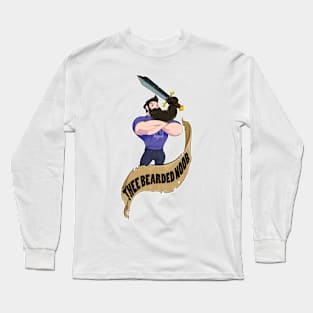 Bearded Noob Hero 2.0 Long Sleeve T-Shirt